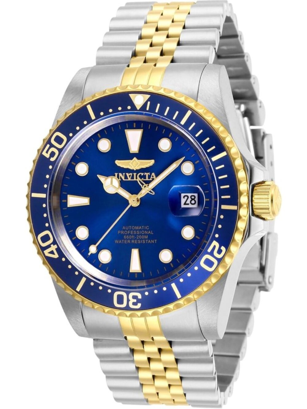 Men's Automatic Dive Watch | Water-Resistant, Stainless Steel, Sporty Design